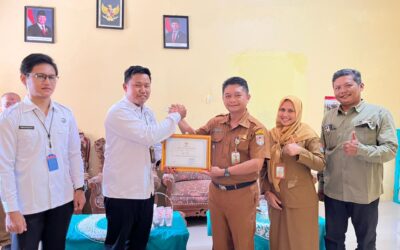 DESA SLARANG RAIH PENGHARGAAN DESA BERSINAR (BERSIH DARI NARKOBA) DARI BNN