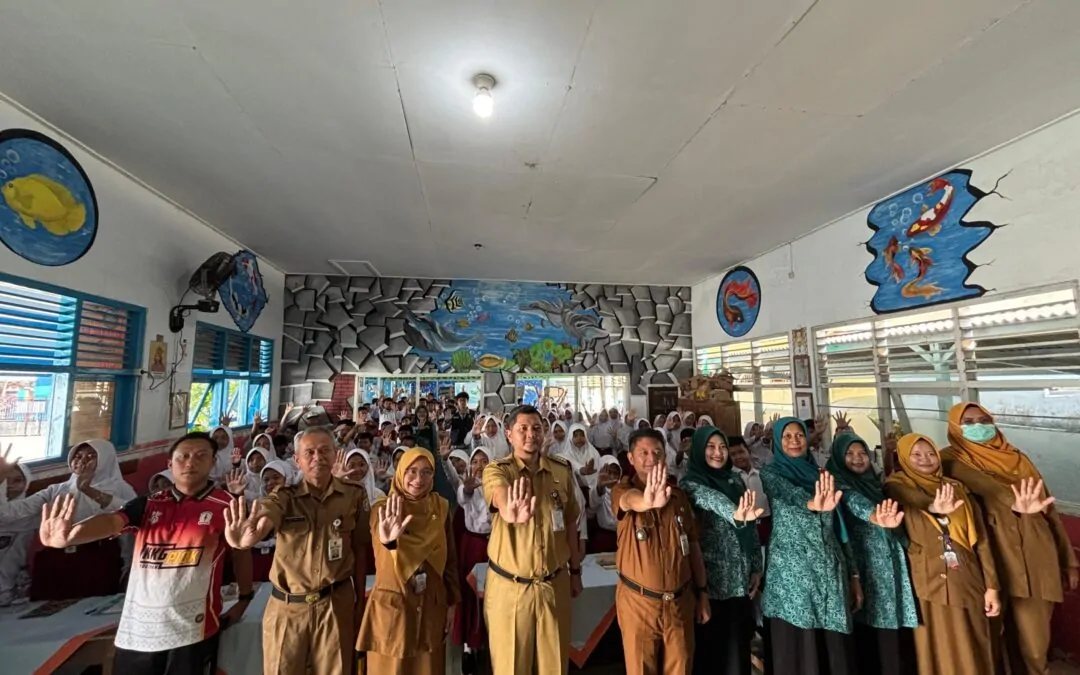 Sosialisasi “GERTAK TBC” di SD Negeri 4 Slarang